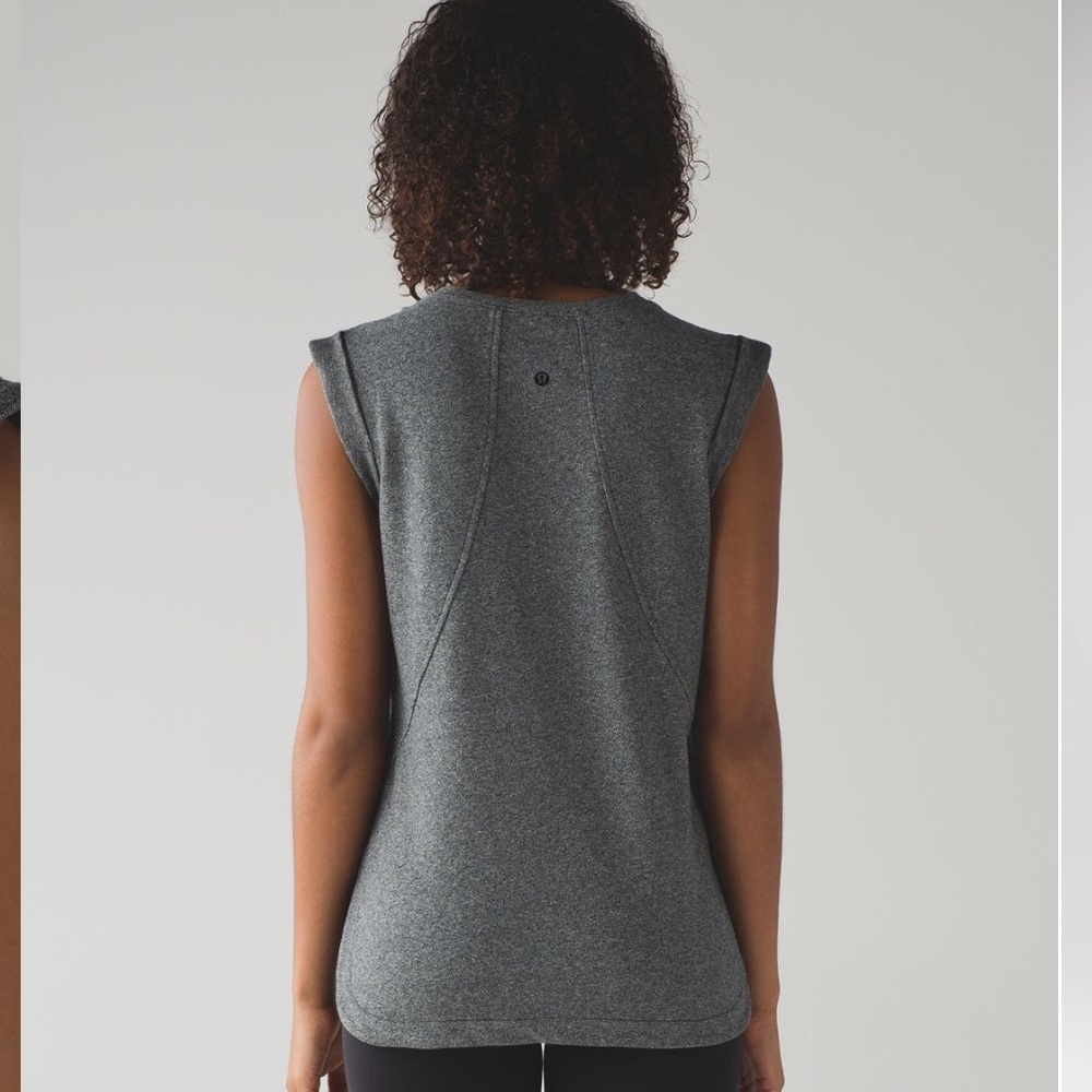 Lululemon All Time Tank grey size 8 - Picture 2 of 7